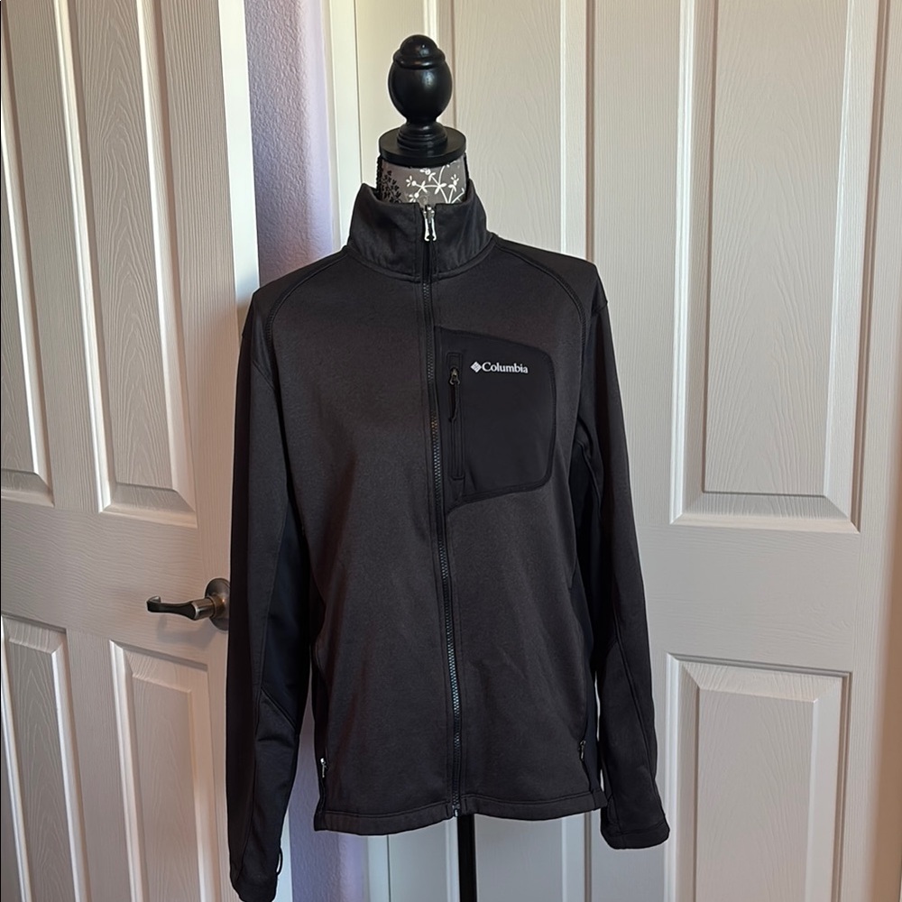 Columbia Charcoal Full-Zip Jacket